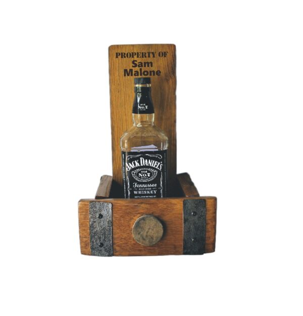 Personalized Jack Daniels Bottle Rack